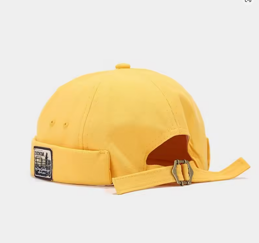 帽子 LESS TAILOR ITALIAN HAT Yellow The NoBrim | NoBrim Co. - Brimless Hats