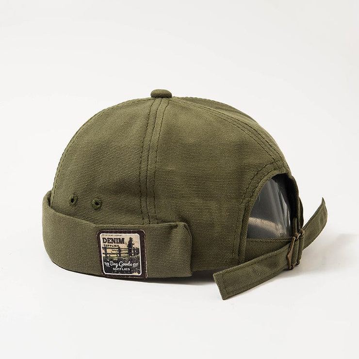 GREEN NOBRIM BRIMLESS HAT GR