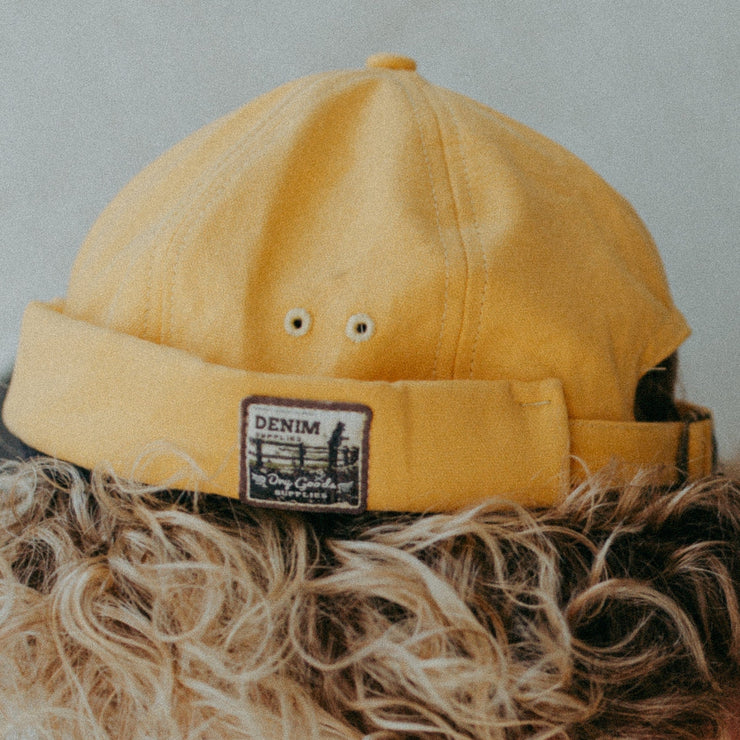 YELLOW NOBRIM BRIMLESS HAT YW